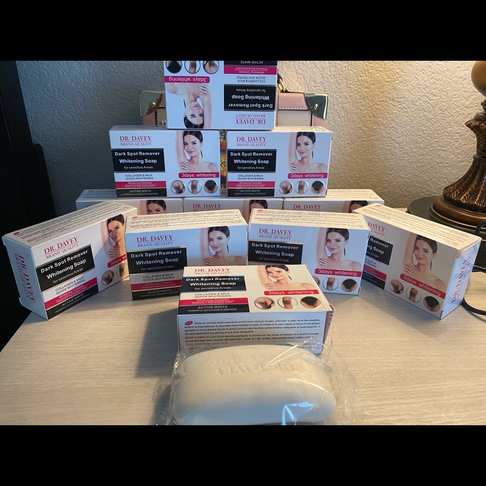 2pcs dark spot remover soap